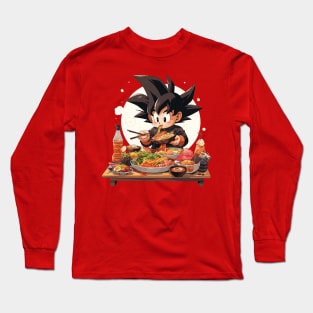 kid goku Long Sleeve T-Shirt